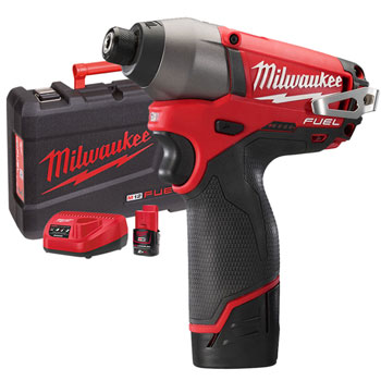 Milwaukee aku odvijač udarni 1/4 12V 2Ah M12 CID-202C 4933440405 Milwaukee aku odvijač udarni 1/4 12V 2Ah M12 CID-202C 4933440405