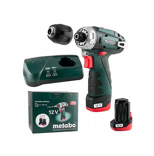Metabo PowerMaxx BS Basic akumulatorska bušilica-odvijač 12 V, 34 Nm, 2x2,0 Ah 600984000 Metabo PowerMaxx BS Basic akumulatorska bušilica-odvijač 12 V, 34 Nm, 2x2,0 Ah 600984000