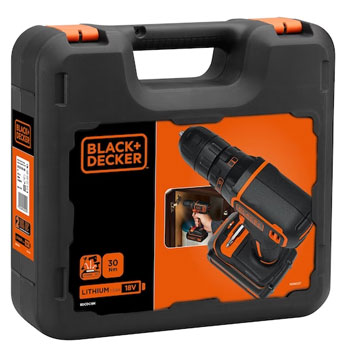 Black&Decker akumulatorska bušilica odvijač BDCDC18K-3