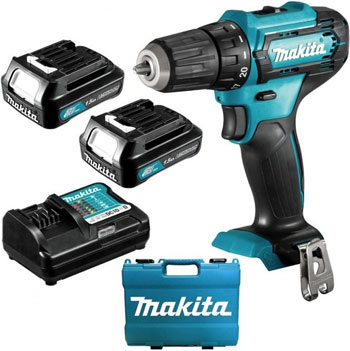 Makita akumulatorska bušilica odvijač HP333DWYE-2