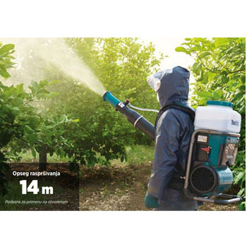Makita akumulatorska prskalica 40V XGT PM001GT202 Makita akumulatorska prskalica 40V XGT PM001GT202