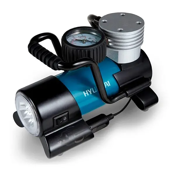 Hyundai HY-1645 automobilski kompresor 12V – 45 l/min, 6.8 bar, analogni manometar Hyundai HY-1645 automobilski kompresor 12V – 45 l/min, 6.8 bar, analogni manometar