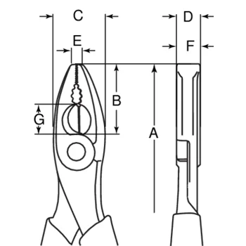 Bahco kombinovana klešta 2630GC-200IP-1