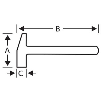 Bahco stolarski čekić 370g 428-13-2