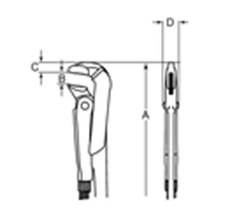 Bahco cevna klešta 2