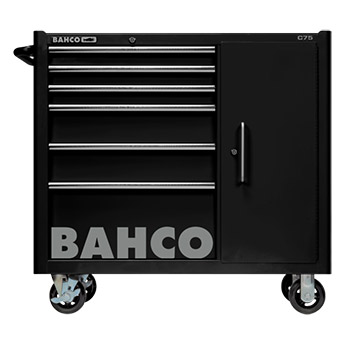 Bahco crna XL kolica za alat sa 6 fioka sa 190 alata 1475KXL6CBKFF2S Bahco crna XL kolica za alat sa 6 fioka sa 190 alata 1475KXL6CBKFF2S