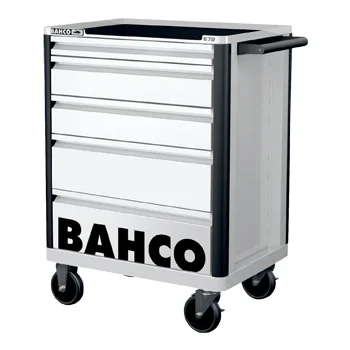 Bahco kolica za alat sa 5 fioka - bela 1472K5WHITE Bahco kolica za alat sa 5 fioka - bela 1472K5WHITE