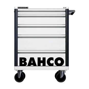 Bahco kolica za alat sa 5 fioka - bela 1472K5WHITE Bahco kolica za alat sa 5 fioka - bela 1472K5WHITE