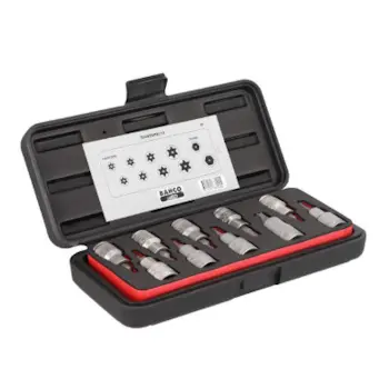 Bahco kombinovani set nasadnih ključeva Torx i Hex 10/1 7809TORX/10
