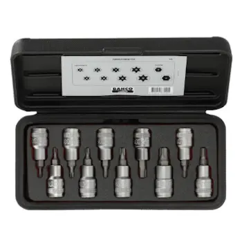 Bahco kombinovani set nasadnih ključeva Torx i Hex 10/1 7809TORX/10-1