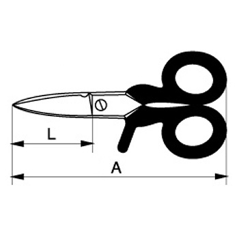 Bahco električarske makaze 130mm SC127V Bahco električarske makaze 130mm SC127V