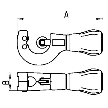 Bahco rezač cevi 302-35-4