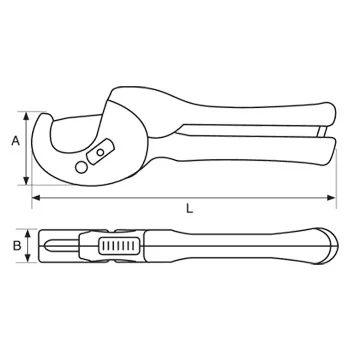 Bahco rezač plastičnih cevi 311-42-2