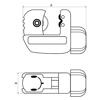 Bahco rezač cevi 28mm 401-28 Bahco rezač cevi 28mm 401-28