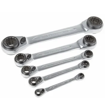 Bahco komplet od 5 komada okastih ključeva sa promenom smera - S4RM/5T Bahco komplet od 5 komada okastih ključeva sa promenom smera - S4RM/5T