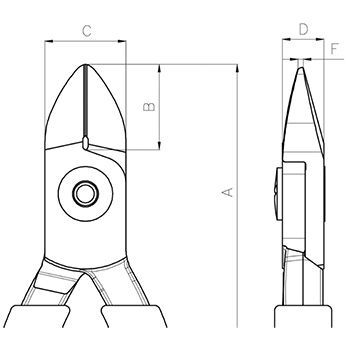 Bahco precizne sečice 130mm C3140IP-5