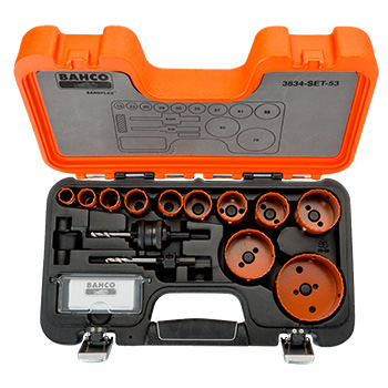 Bahco komplet Sandflex bimetalnih kruna 19-79mm 3834-SET-53 Bahco komplet Sandflex bimetalnih kruna 19-79mm 3834-SET-53