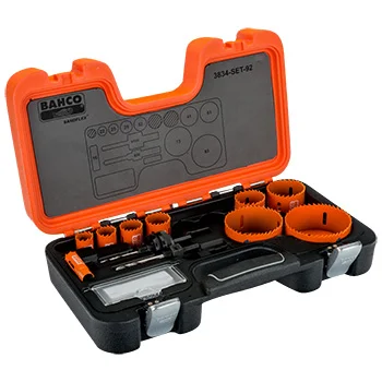 Bahco komplet Sandflex bimetalnih kruna 16-83mm 3834-SET-92