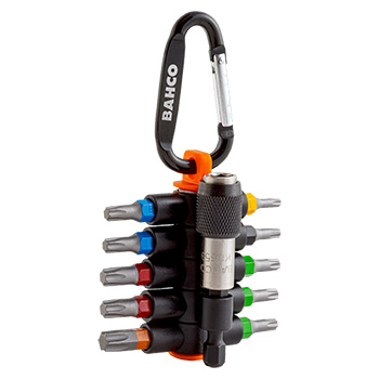 Bahco komplet od 10 Torx bitova sa držačem 59S/TCS11-1 Bahco komplet od 10 Torx bitova sa držačem 59S/TCS11-1