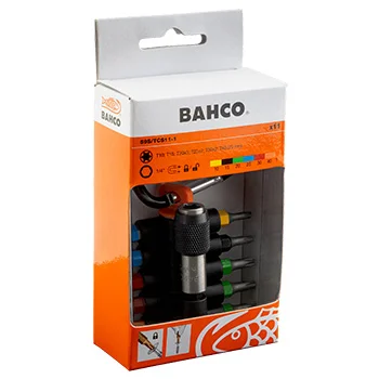 Bahco komplet od 10 Torx bitova sa držačem 59S/TCS11-1 Bahco komplet od 10 Torx bitova sa držačem 59S/TCS11-1