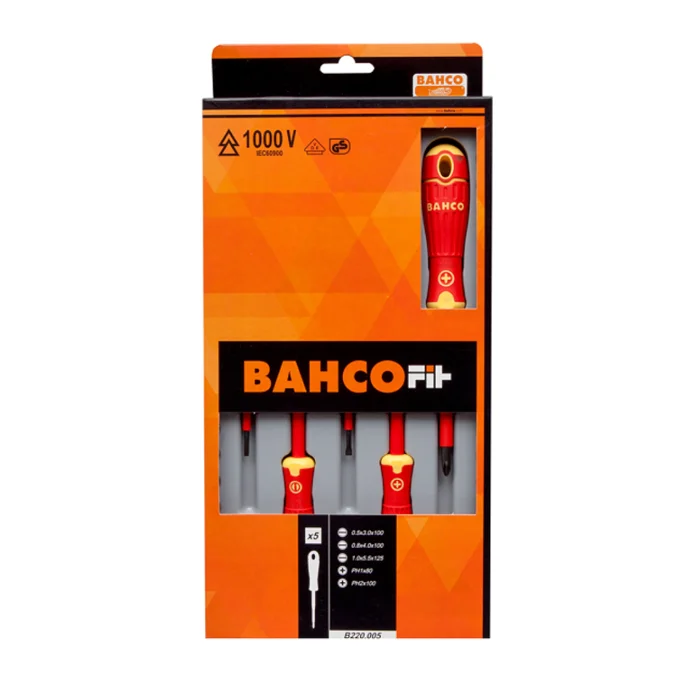Bahco set 5 VDE odvijača B220.005
