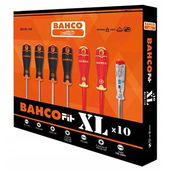 Bahco set odvijača BahcoFit XL 10 kom B219.110-1