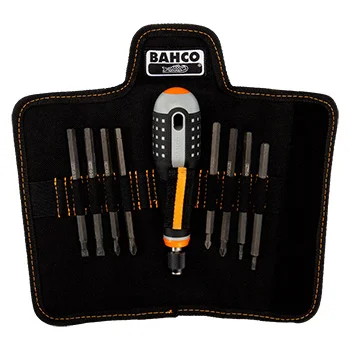 Bahco set izmenjivih odvijača 8 kom + ručica BE-8572 Bahco set izmenjivih odvijača 8 kom + ručica BE-8572