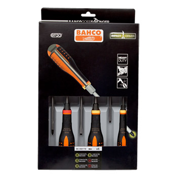 Bahco set ERGO ojačanih odvijača 6 kom BE-9881TB Bahco set ERGO ojačanih odvijača 6 kom BE-9881TB