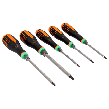 Bahco set ERGO udarnih odvijača Torx 5 kom BE-9885TB-1