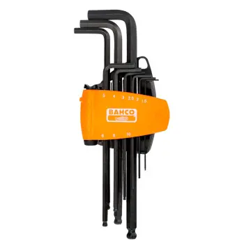 Bahco set dugih imbus ključeva sa kuglastim vrhom 1.5-10mm 9/1 BE-9678 Bahco set dugih imbus ključeva sa kuglastim vrhom 1.5-10mm 9/1 BE-9678