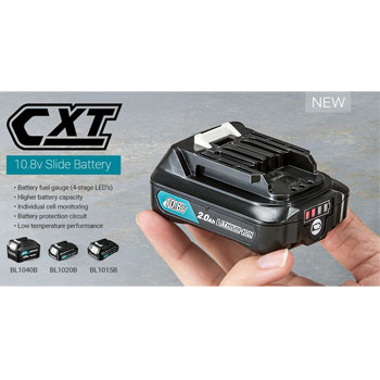 Makita baterija BL1020B, 10,8V/2Ah Makita baterija BL1020B, 10,8V/2Ah