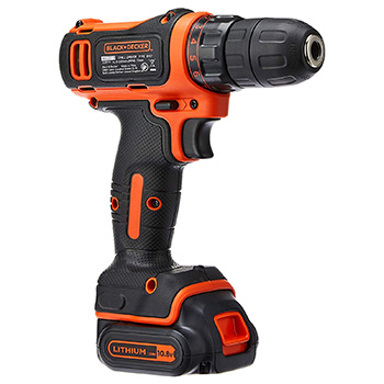 Black&Decker akumulatorska bušilica odvijač 10.8V Li-ion BDCDD12K-3