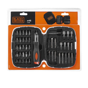 Black&Decker set odvijača od 45 delova A7039 Black&Decker set odvijača od 45 delova A7039