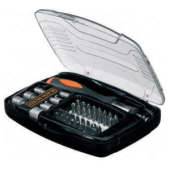 Black&Decker set odvijača od 40 delova A7062 Black&Decker set odvijača od 40 delova A7062