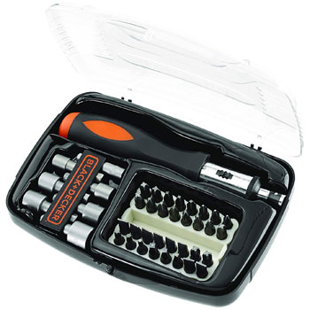 Black&Decker set odvijača od 40 delova A7062 Black&Decker set odvijača od 40 delova A7062