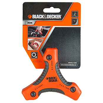 Black&Decker set imbus ključeva 9 kom BDHT0-71628-4