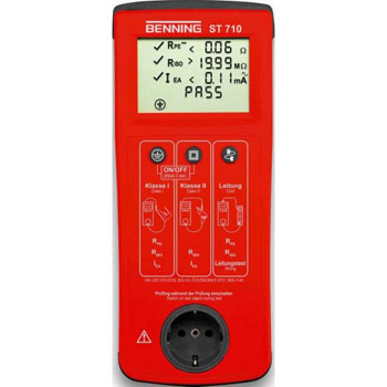 Benning instrument za ispitivanje elektro uređaja ST 710 Benning instrument za ispitivanje elektro uređaja ST 710