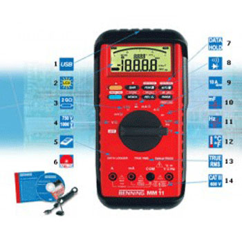 Benning digitalni multimer MM1-1 Benning digitalni multimer MM1-1