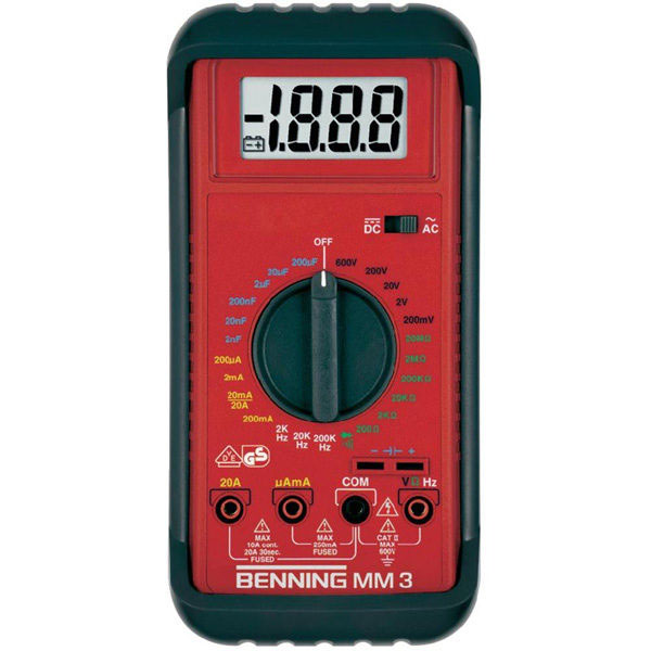 Benning digitalni multimetar MM3 Benning digitalni multimetar MM3