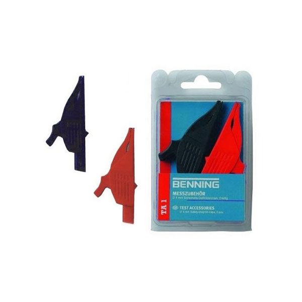 Benning set štipaljki 4mm TA1 Benning set štipaljki 4mm TA1