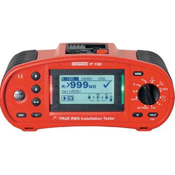Benning tester izolacije uzemljenja i mreža IT-130 Benning tester izolacije uzemljenja i mreža IT-130