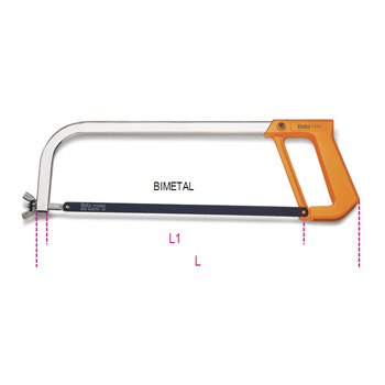 Beta bonsek ram  metalni 300mm 1725-1