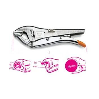 Beta klešta grip 220mm 1050-1