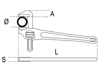 Beta ključ za cevi 2 Beta ključ za cevi 2