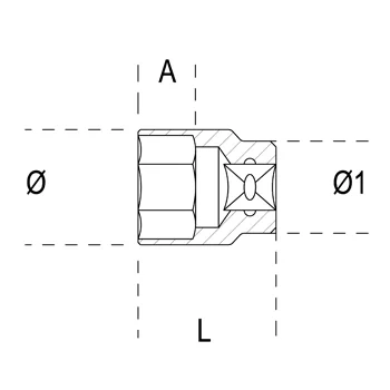 Beta ključ nasadni 1/4 Beta ključ nasadni 1/4