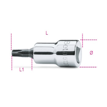 Beta ključ nasadni Torx T27 3/8 Beta ključ nasadni Torx T27 3/8