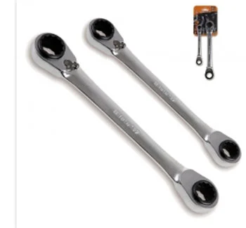 Beta set od 2 reverzibilna okasta ključa sa krckalicom 192/S2 Beta set od 2 reverzibilna okasta ključa sa krckalicom 192/S2