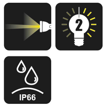 Beta profesionalna LED lampa od anodiranog aluminijuma 1833M Beta profesionalna LED lampa od anodiranog aluminijuma 1833M