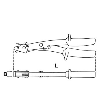 Beta makaze za krojenje metala 1120A-1