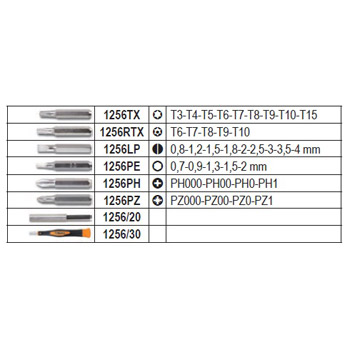 Beta mikroodvijač sa 32 izmenjiva bita i magnetnim produžetkom 1256/C36-2-3